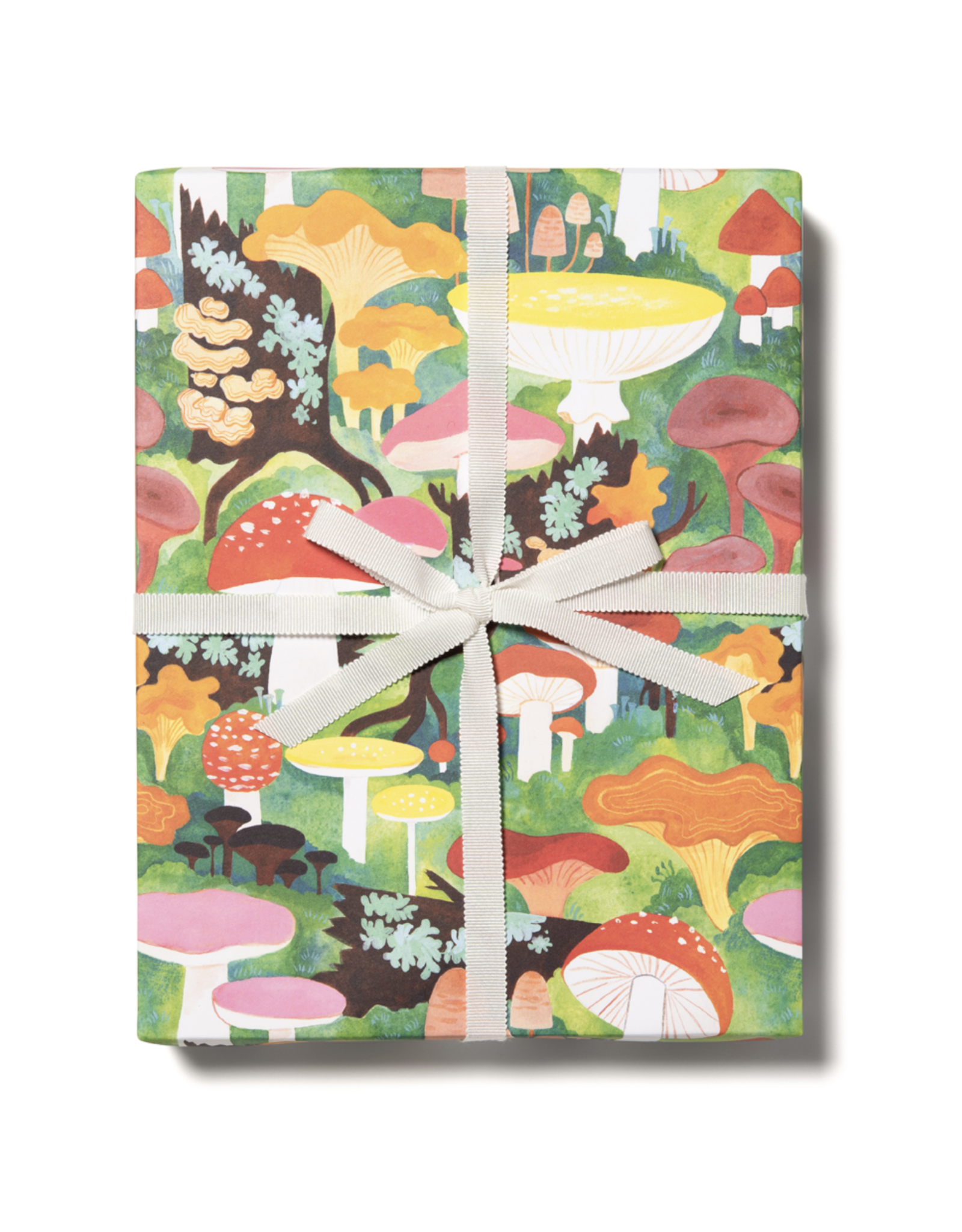 Woodland Mushrooms Wrapping Paper - Curbside Only