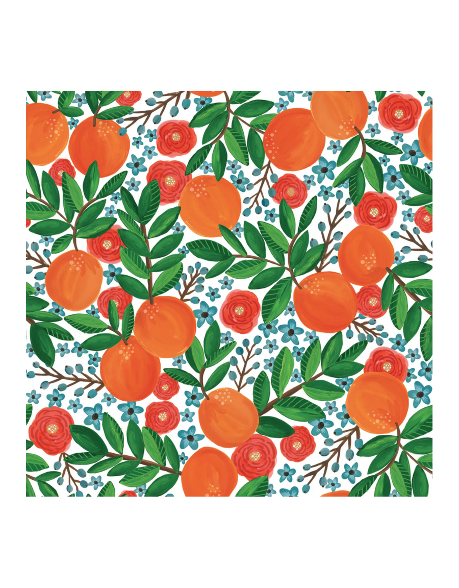 Mandarin Grove Wrapping Paper - Curbside Only