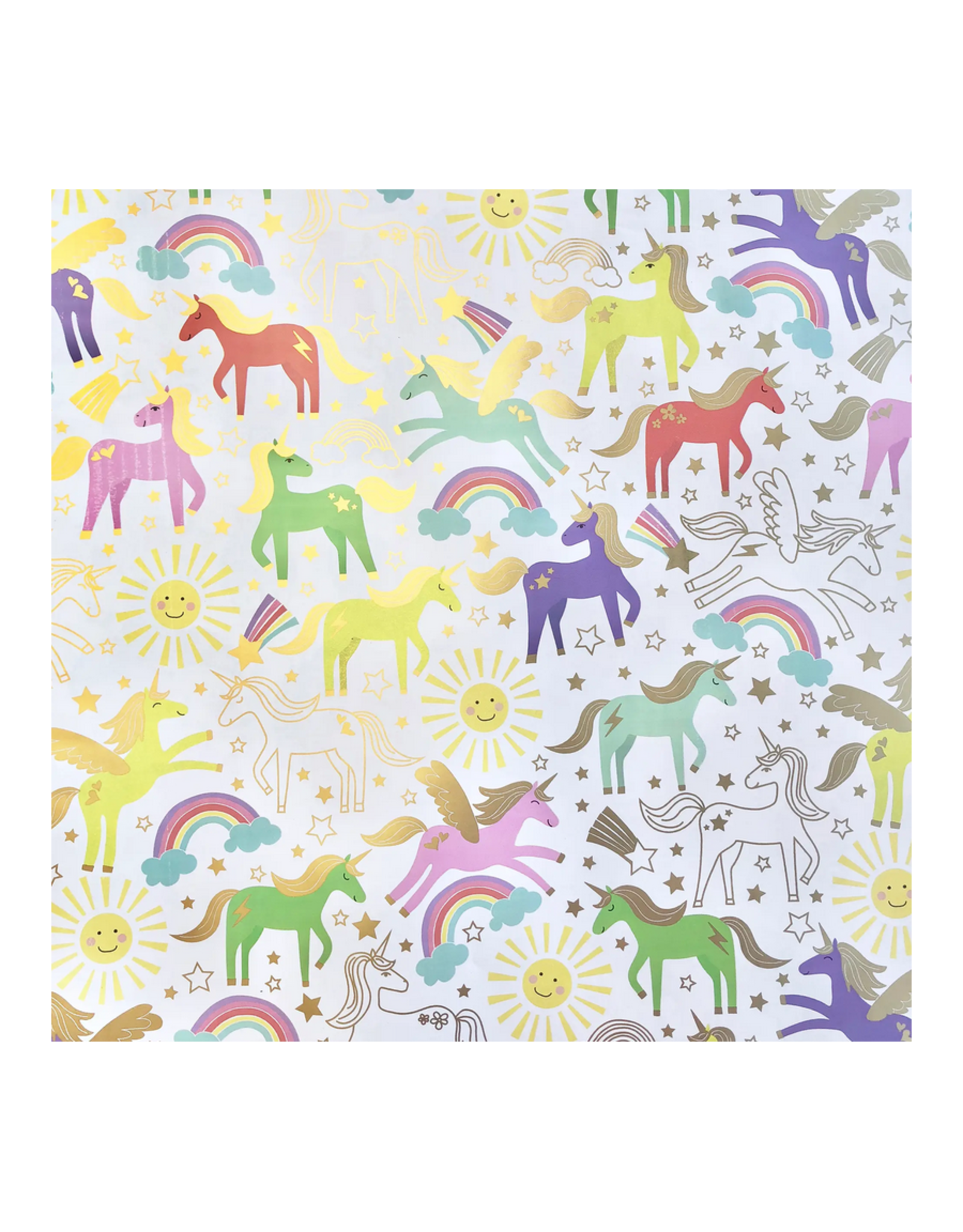 Unicorn Wrapping Paper - Curbside Only