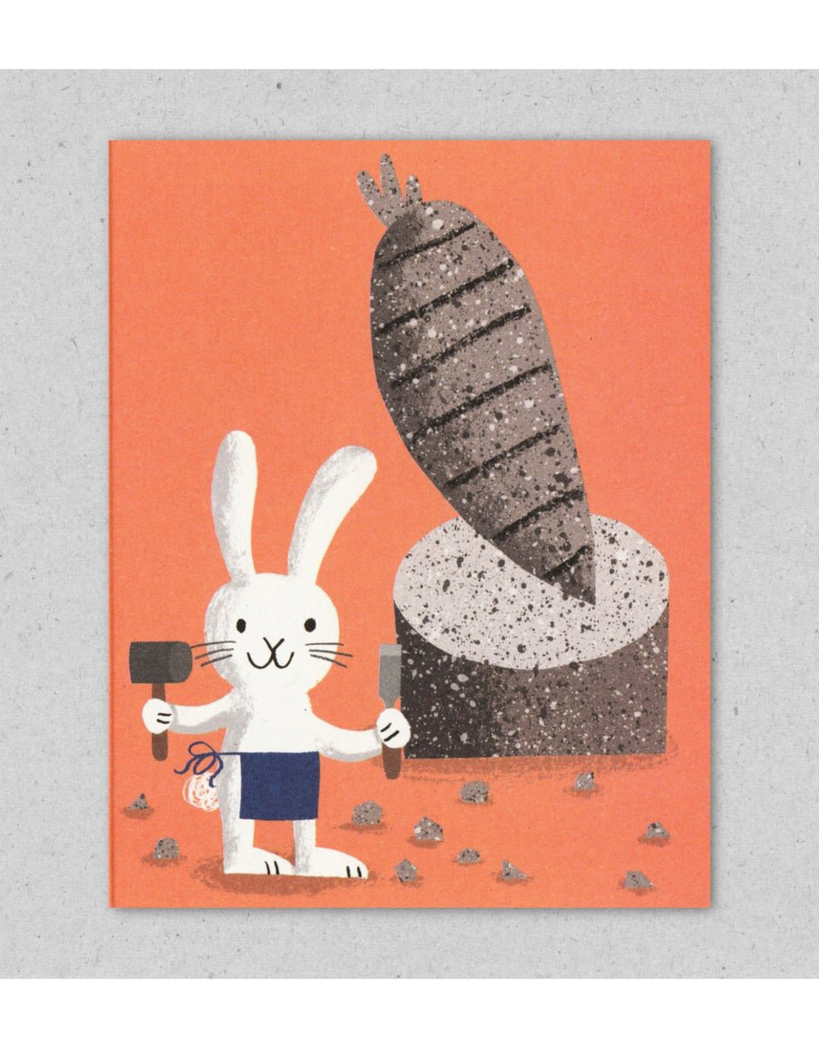 Monumental Carrot Greeting Card