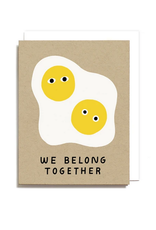 We Belong Together Eggs Greeting Card