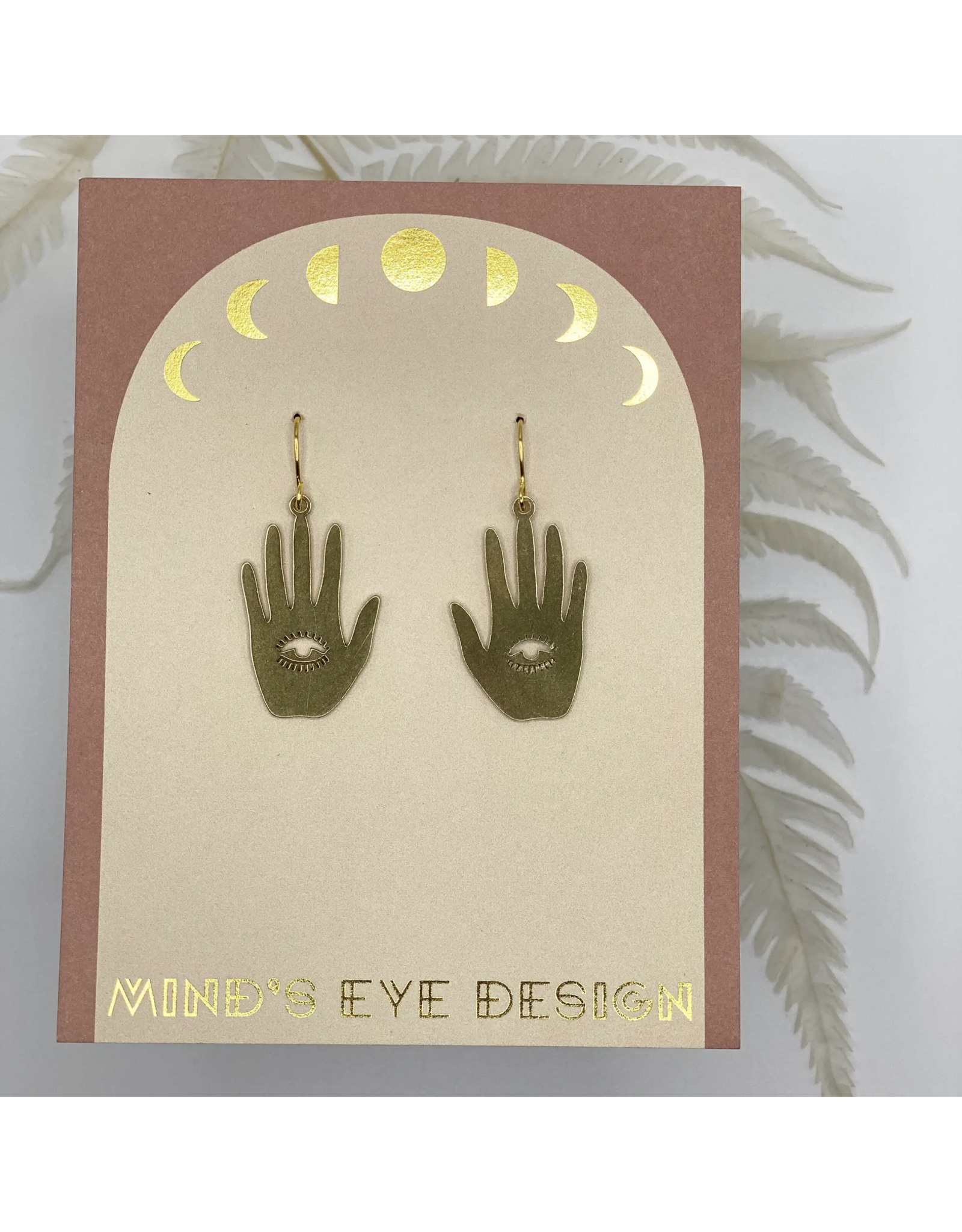 Hand Eye Earrings