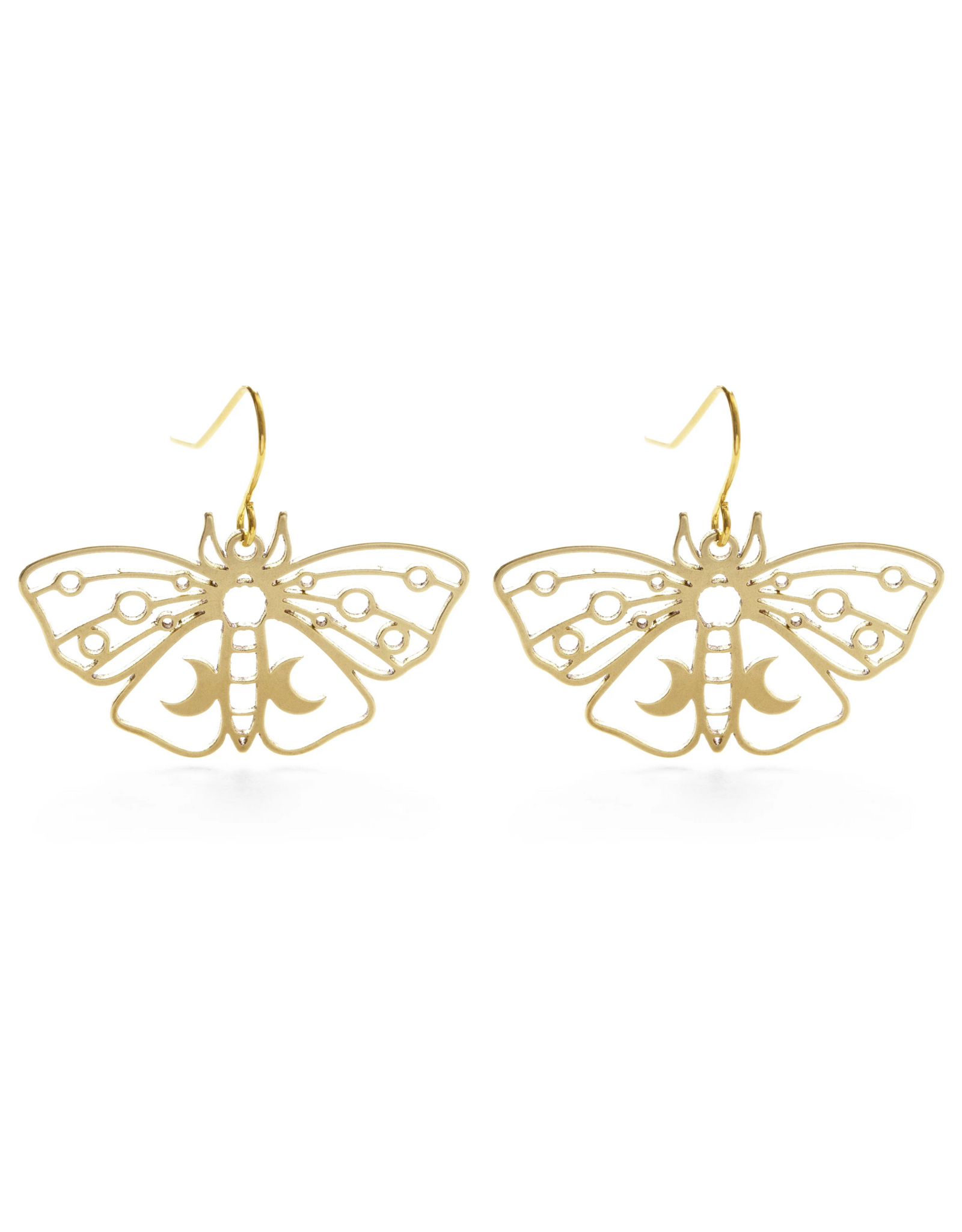 Luna Moth Earrings