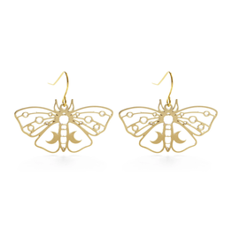 Luna Moth Earrings