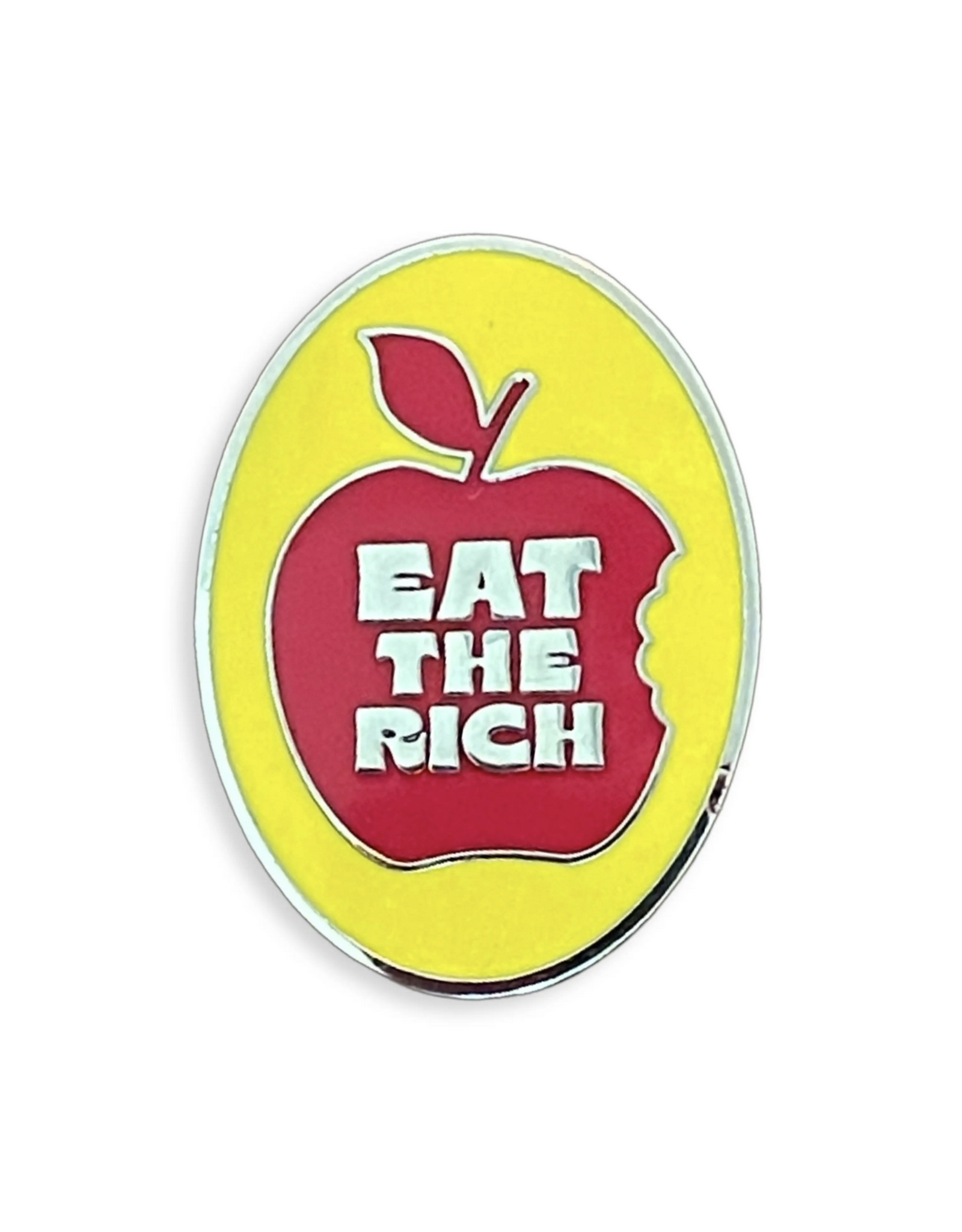 Eat the Rich Enamel Pin