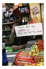 Please Don't Say Damn Print