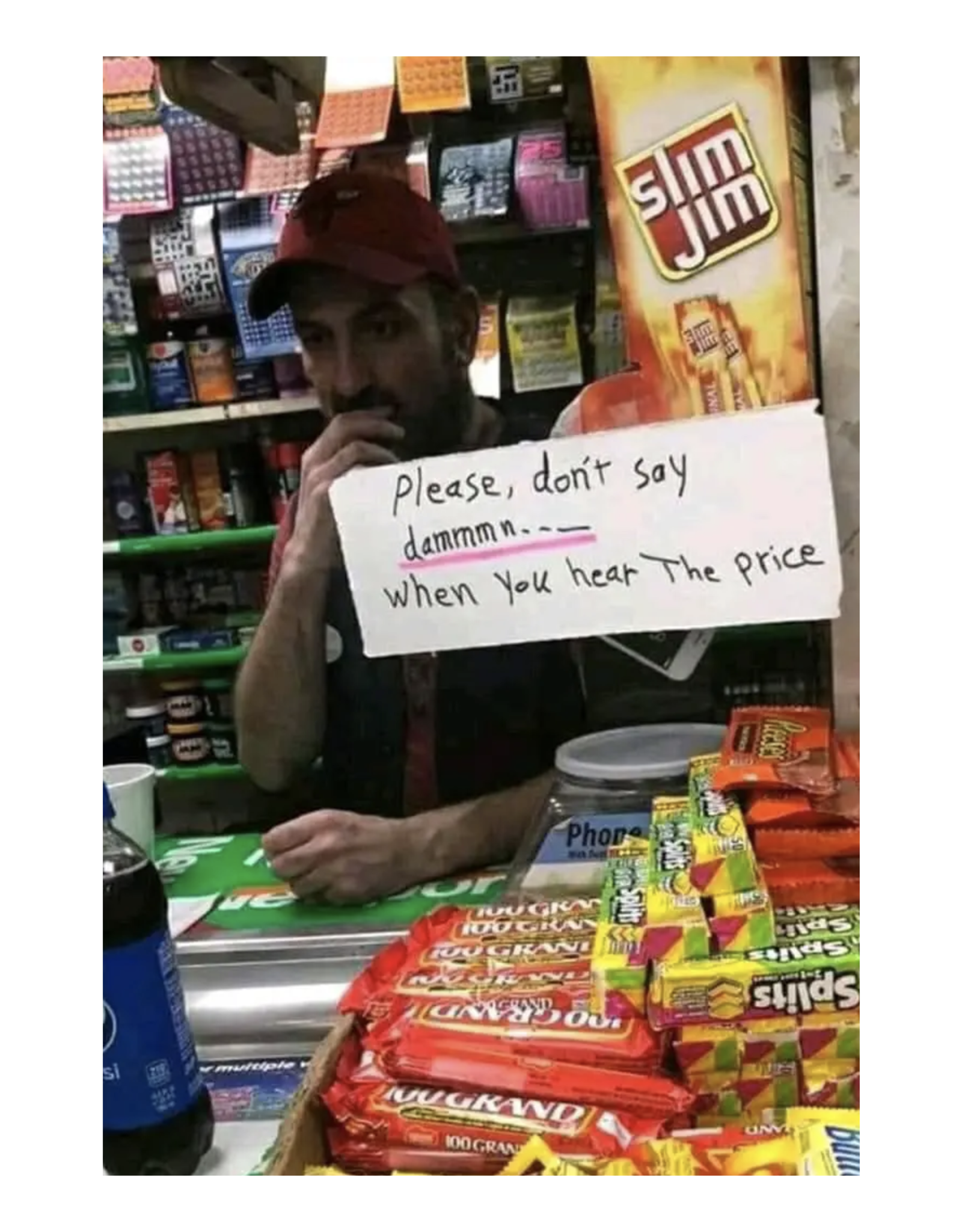 Please Don't Say Damn Print