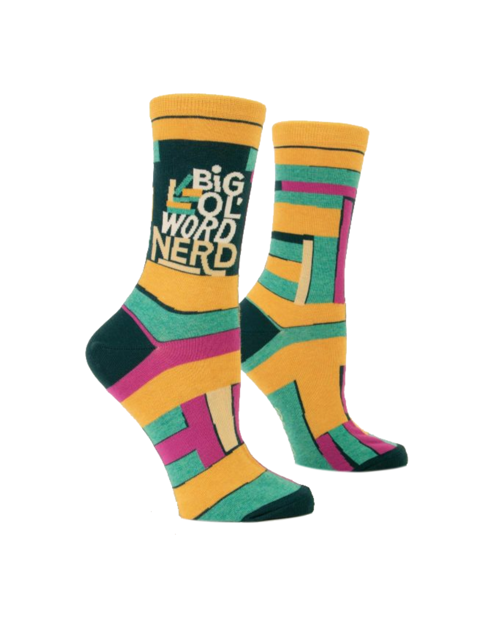 Big Ol Word Nerd Women's Crew Socks