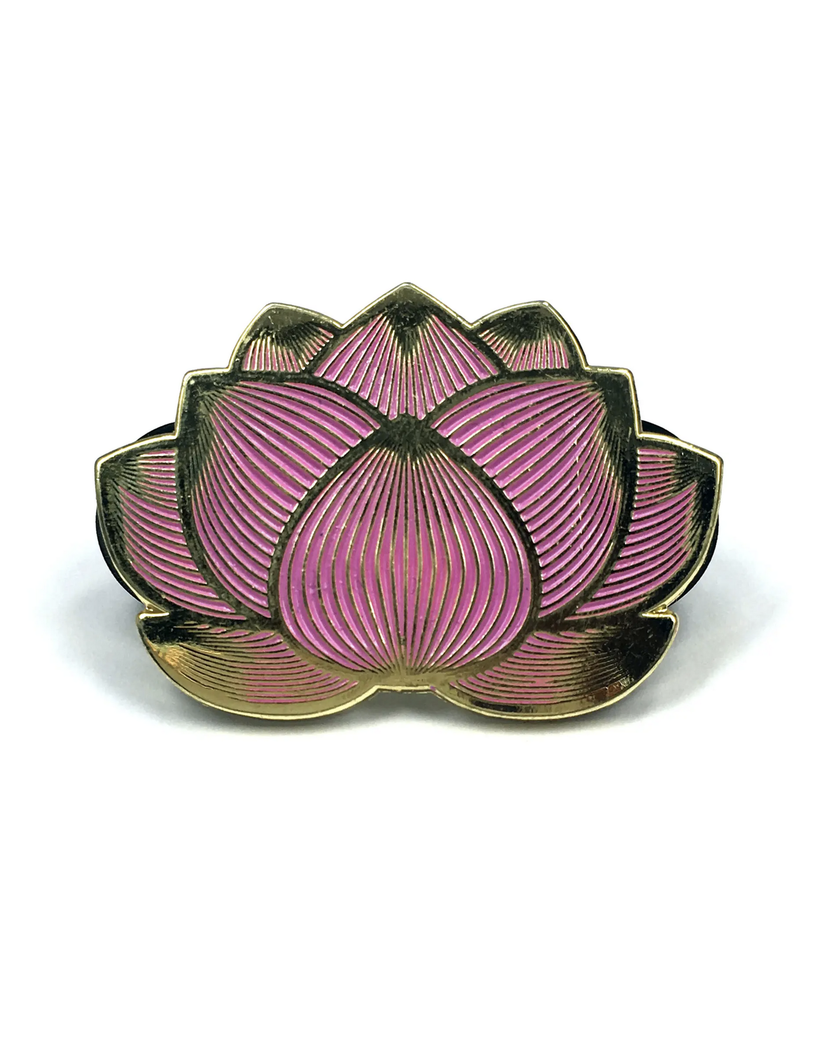 Pink Lotus Enamel Pin