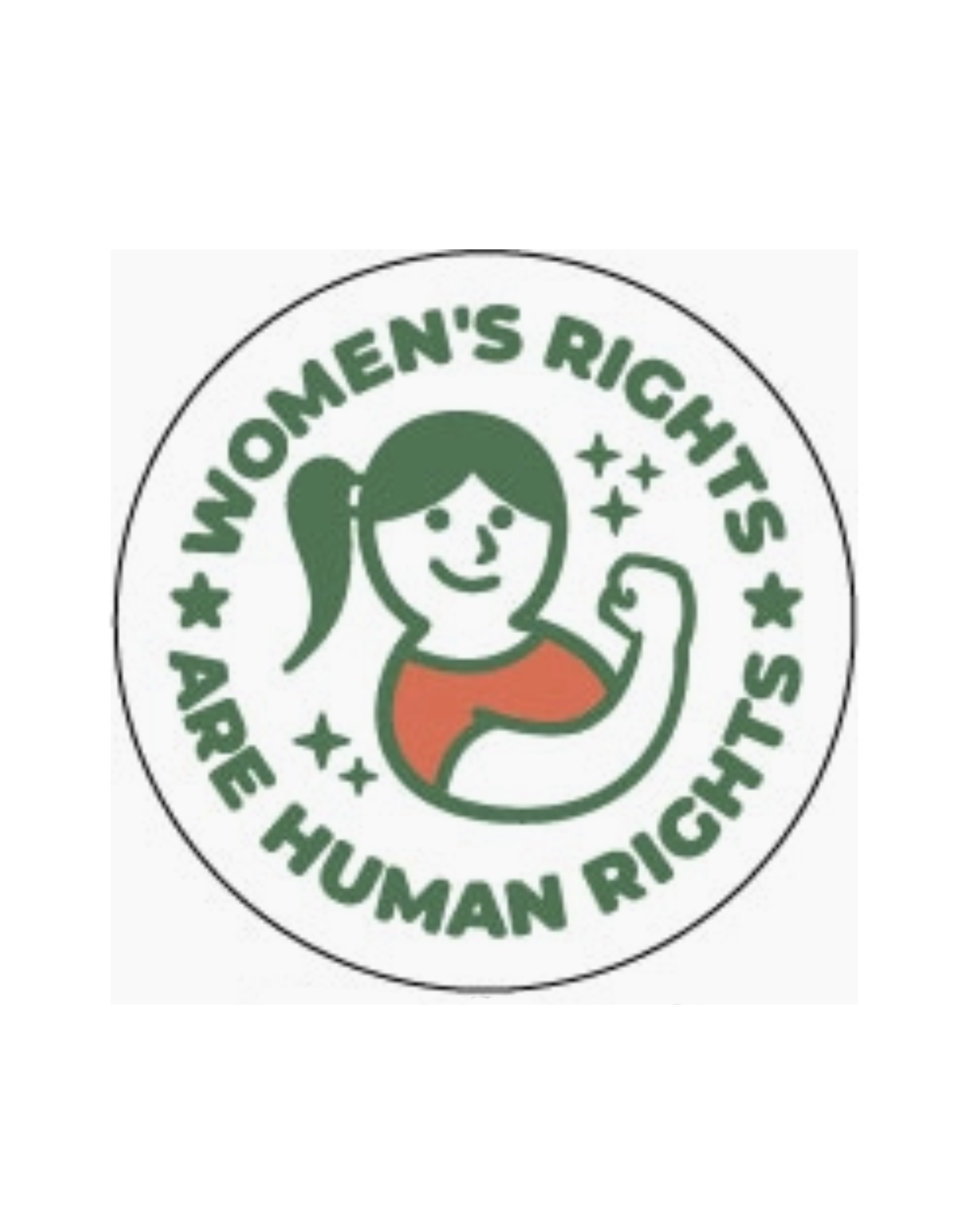Women's Rights are Human Rights Round Magnet