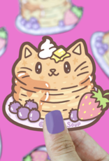 Pancake Kitty Sticker