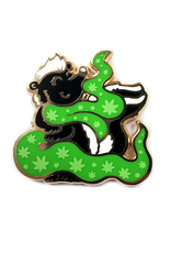 Weed Skunk Enamel Pin