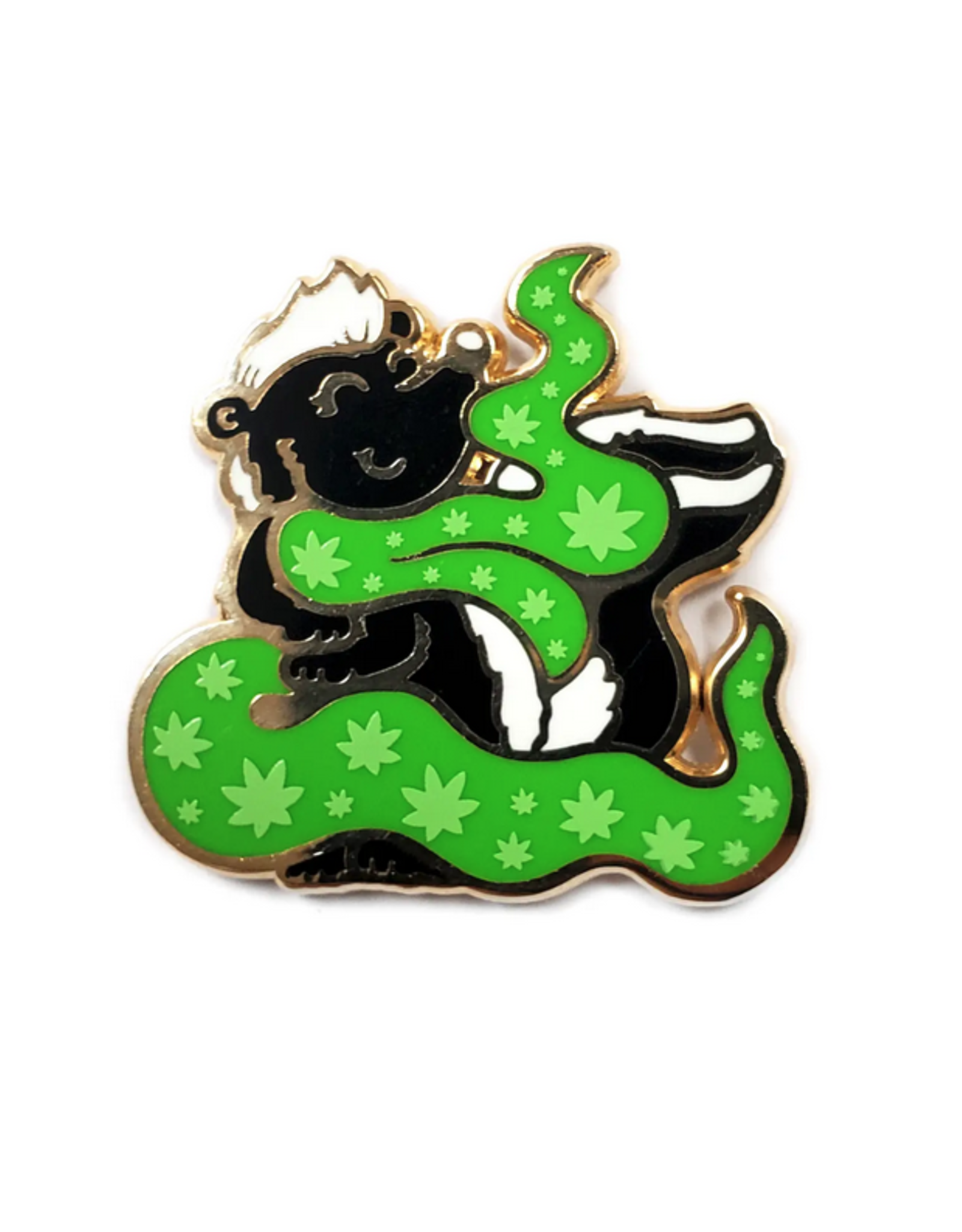 Weed Skunk Enamel Pin