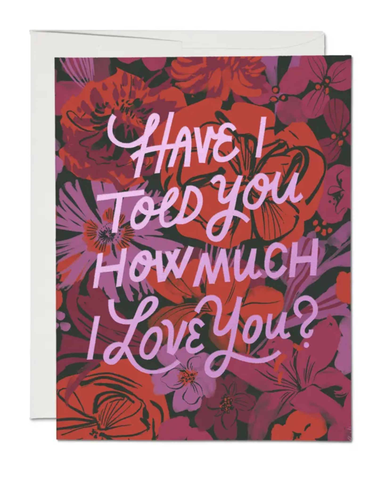 Have I Told You How Much I Love You? Greeting Card