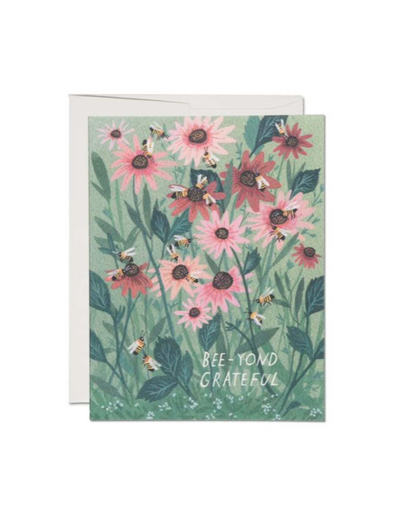 Bee-yond Grateful Greeting Card