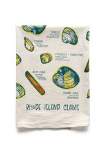 Rhode Island Clams Tea Towel