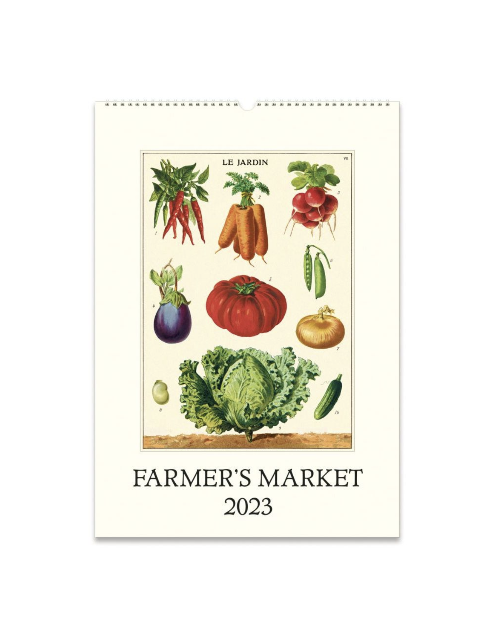 2023 Wall Calendar : Farmer's Market