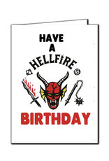 Hellfire Birthday Stranger Things Greeting Card