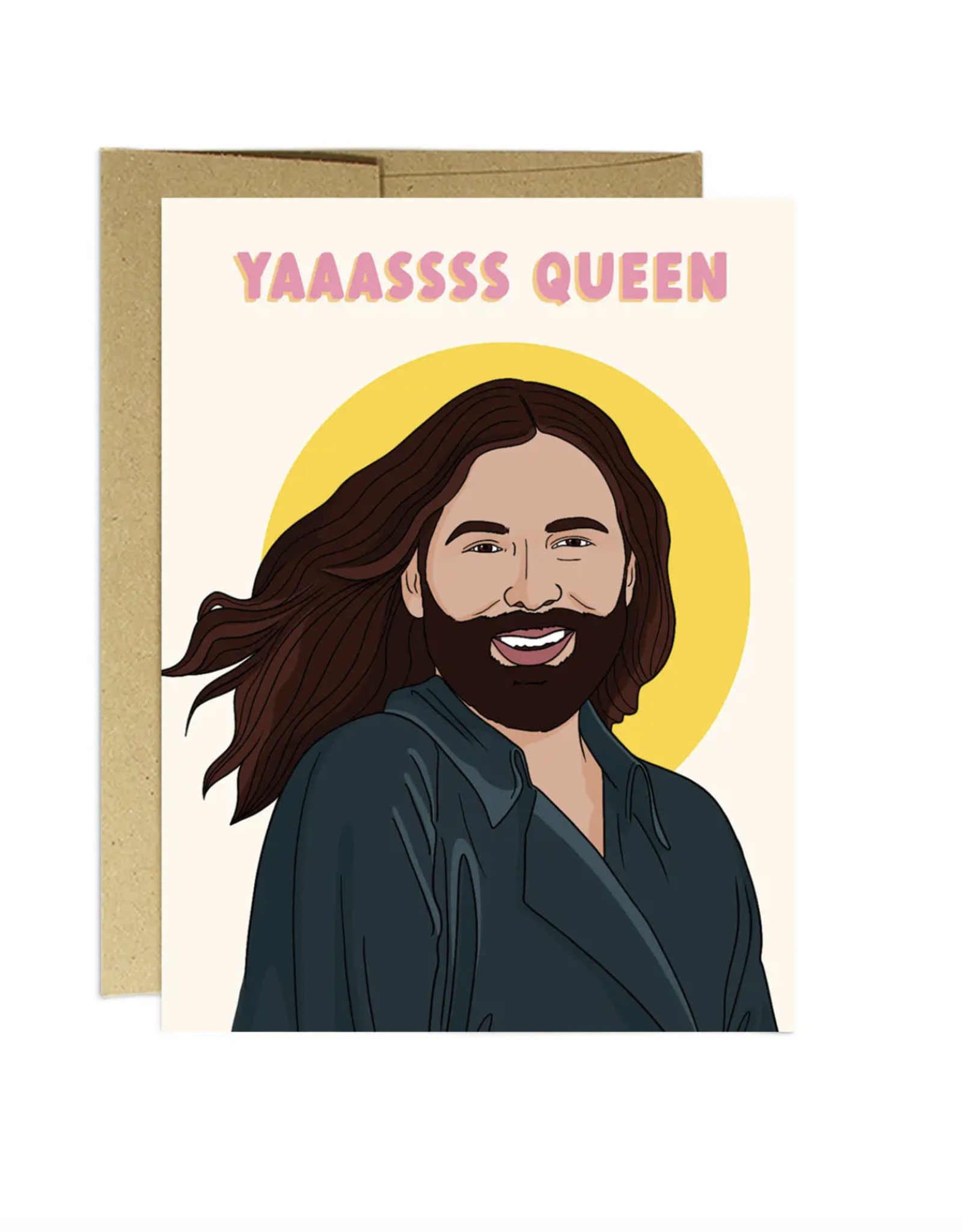Yas Queen JVN Greeting Card