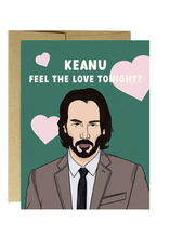 Keanu Feel the Love Tonight Greeting Card