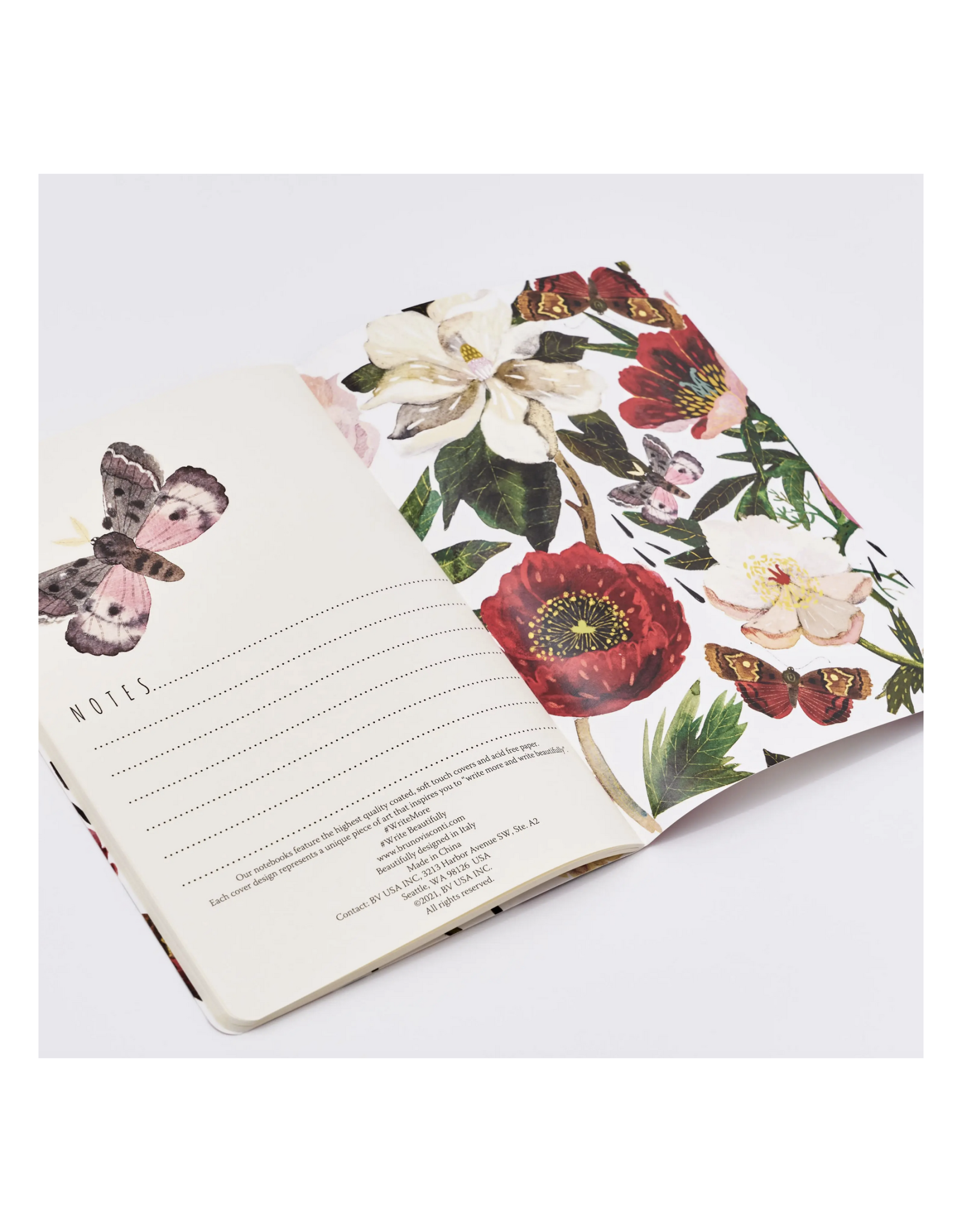 Peonies Notebook