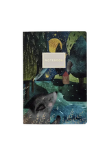 Wolf Cub & Moon Notebook