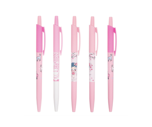 Sailor (2 Color Ballpoint Pen + Mechanical Pencil) x Sanrio - Hello Kitty  Pink Metal