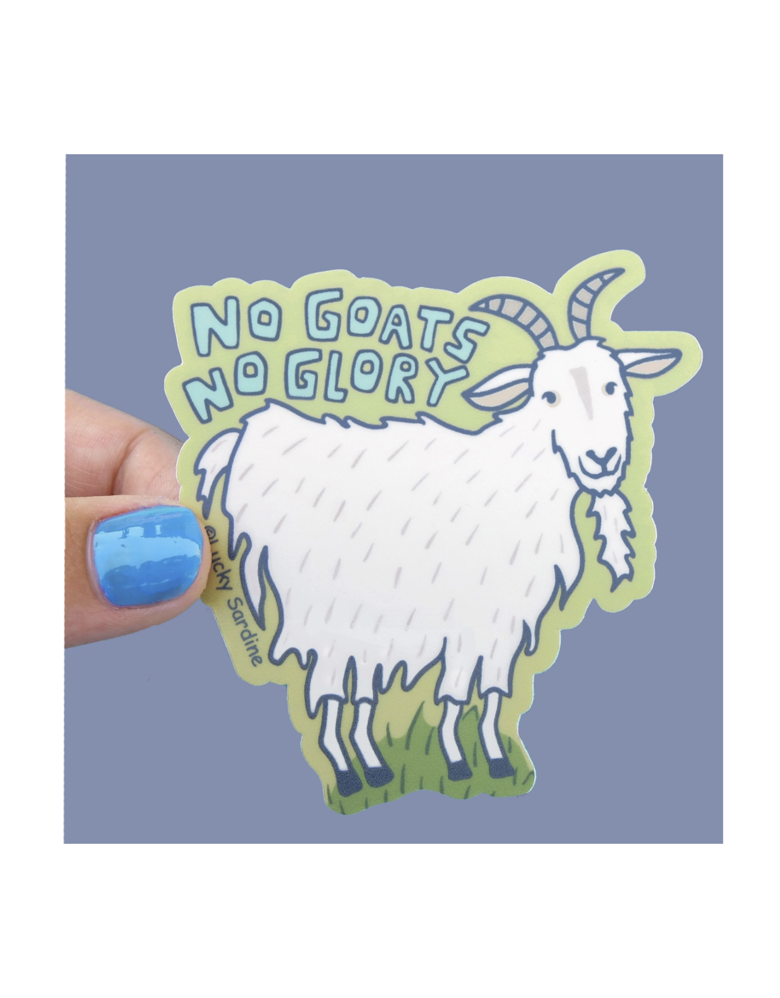 No Goats No Glory, Billy Goat Sticker