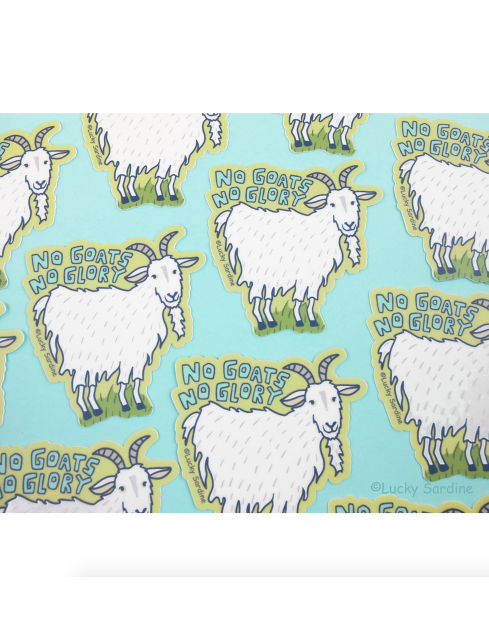 No Goats No Glory, Billy Goat Sticker