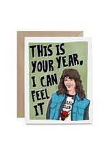 This Is Your Year Eddie Munson Greeting Card