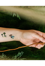 Colorful Mushrooms Tattoo Sheet