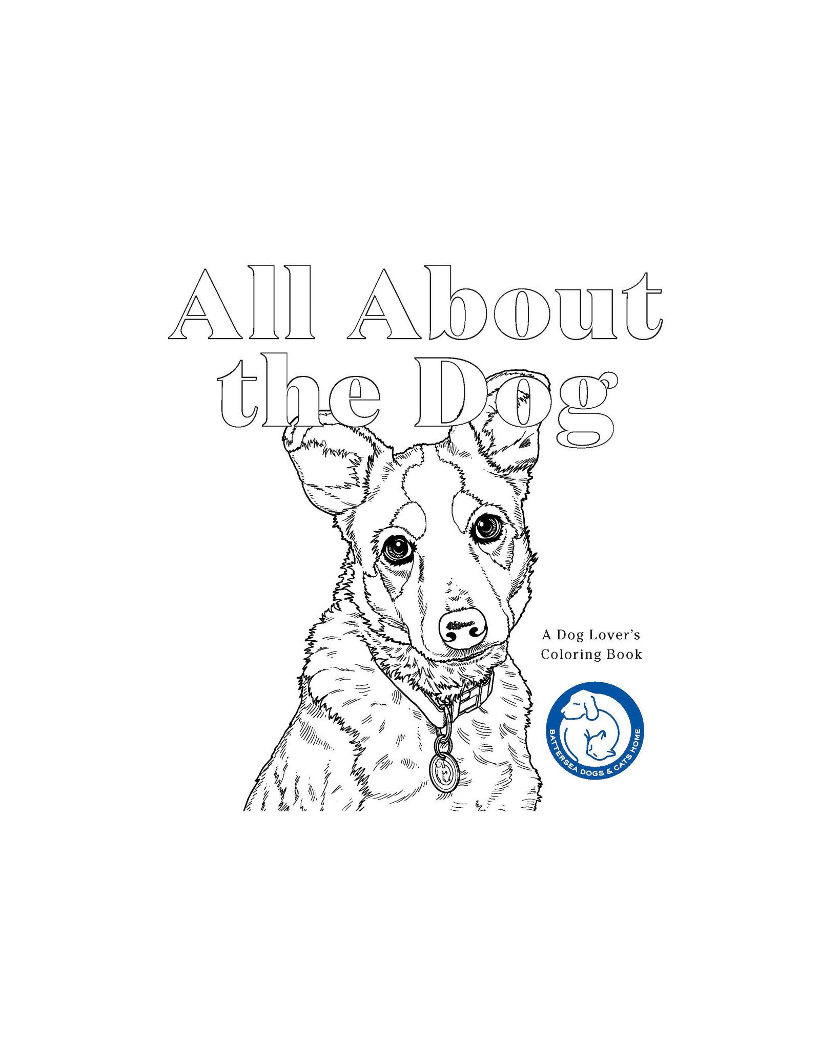 All About the Dog Coloring Book