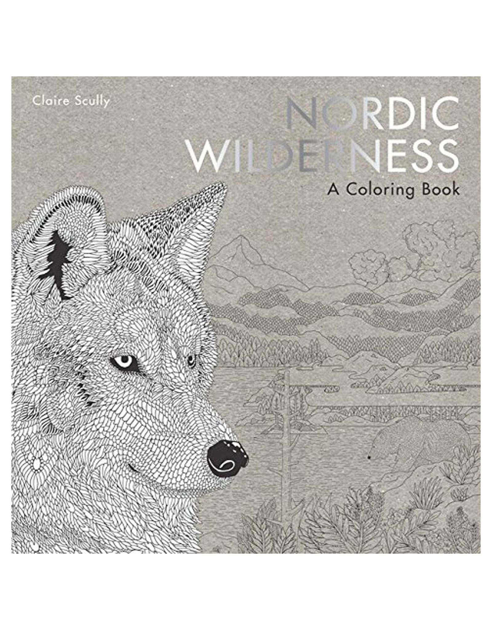 Nordic Wilderness Coloring Book