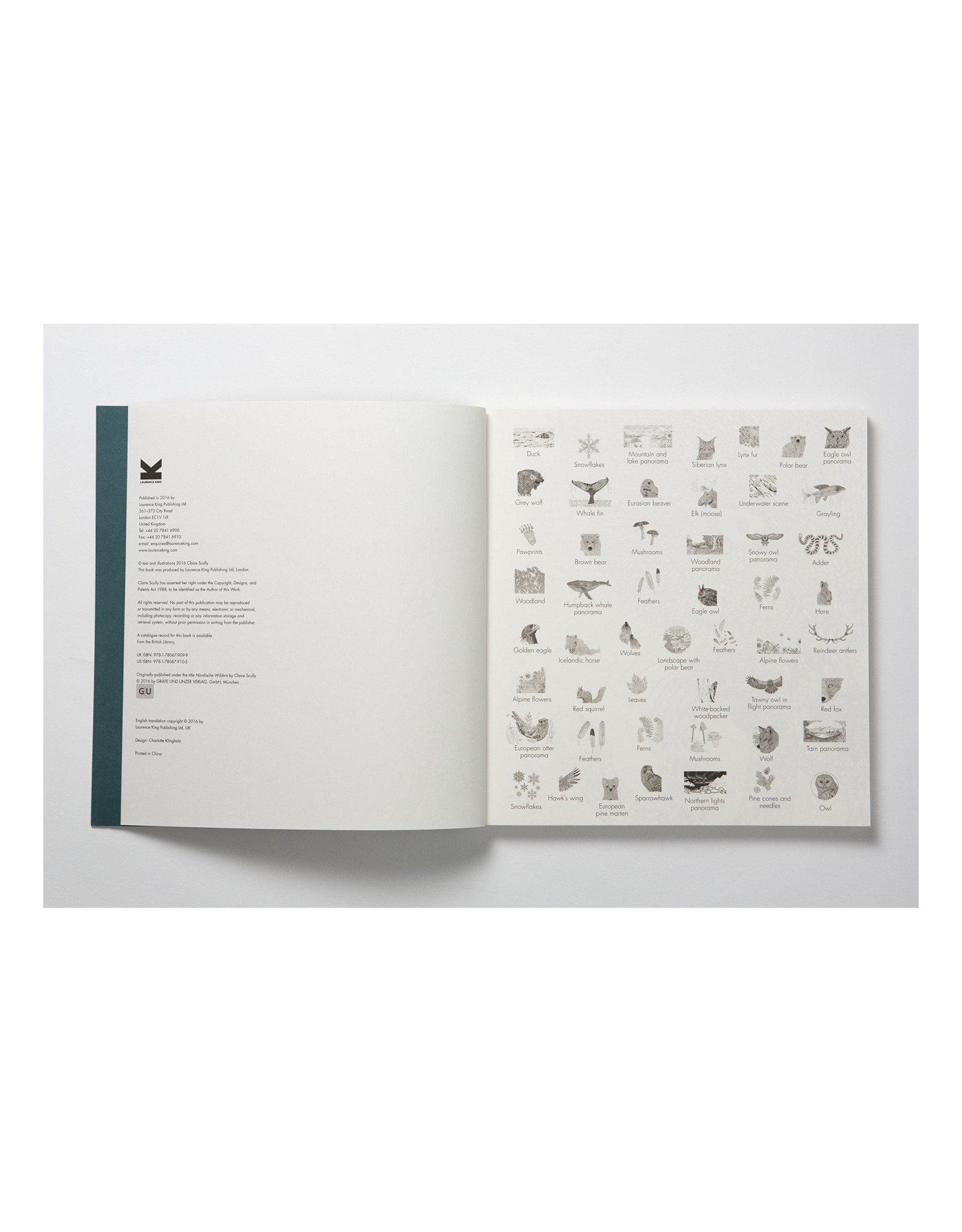 Nordic Wilderness Coloring Book