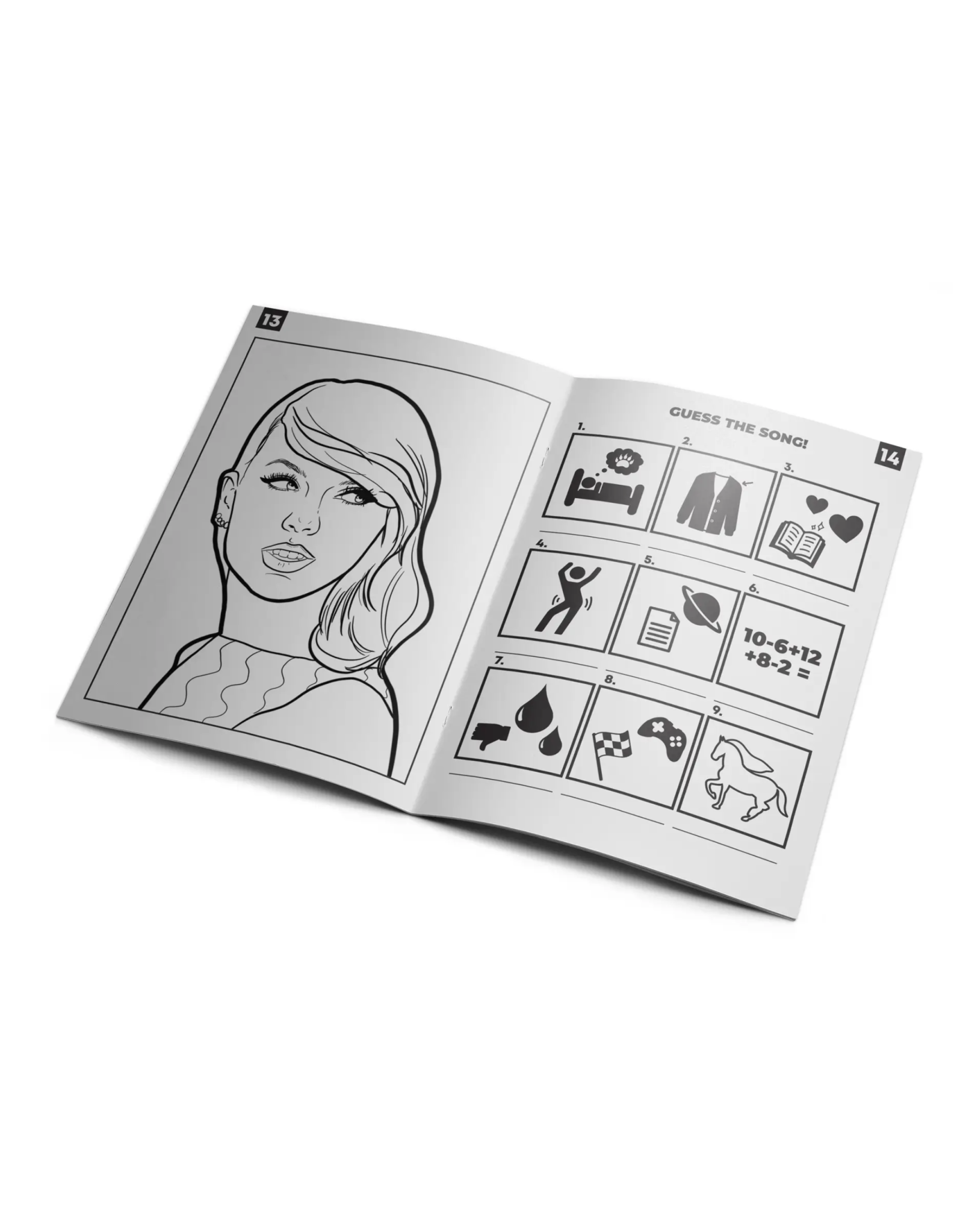 Taylor Swift Activity Book