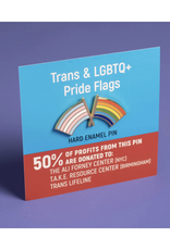 Trans and LGBTQ+ Flags Pin