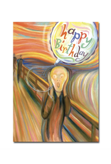 Edward Munch The Scream Birthday Greeting Card