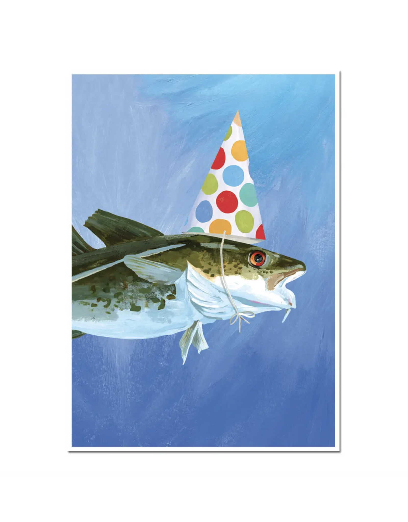 Birthday Cod Greeting Card