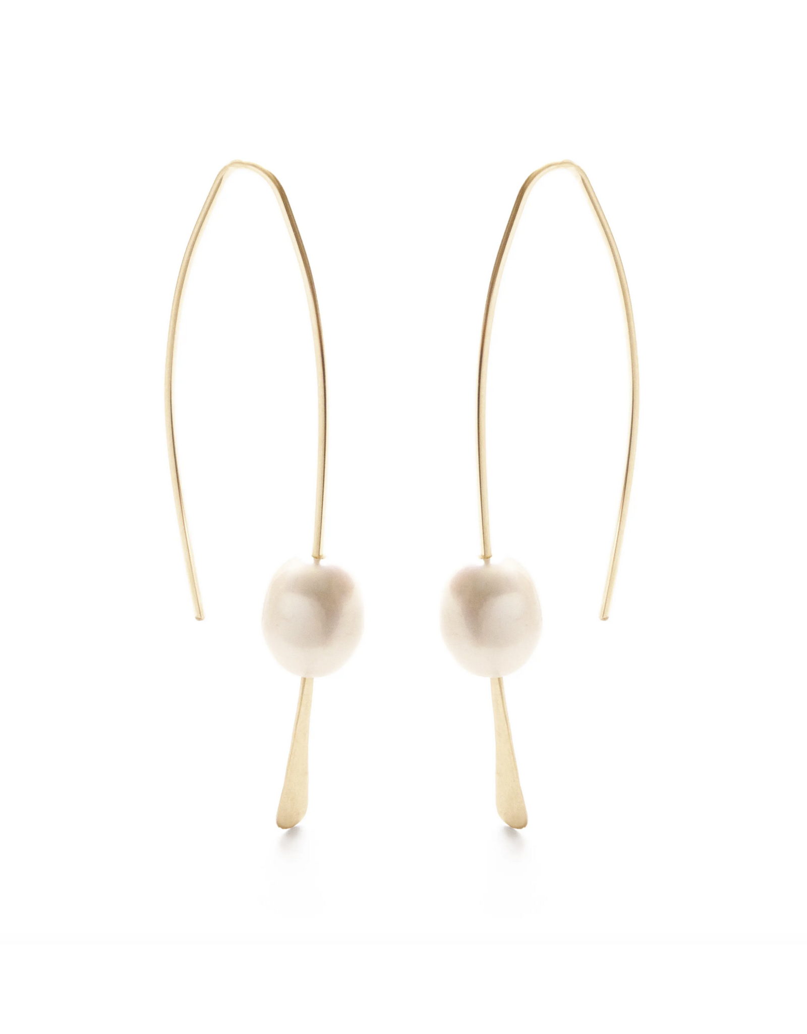 Pearl Threader Earrings