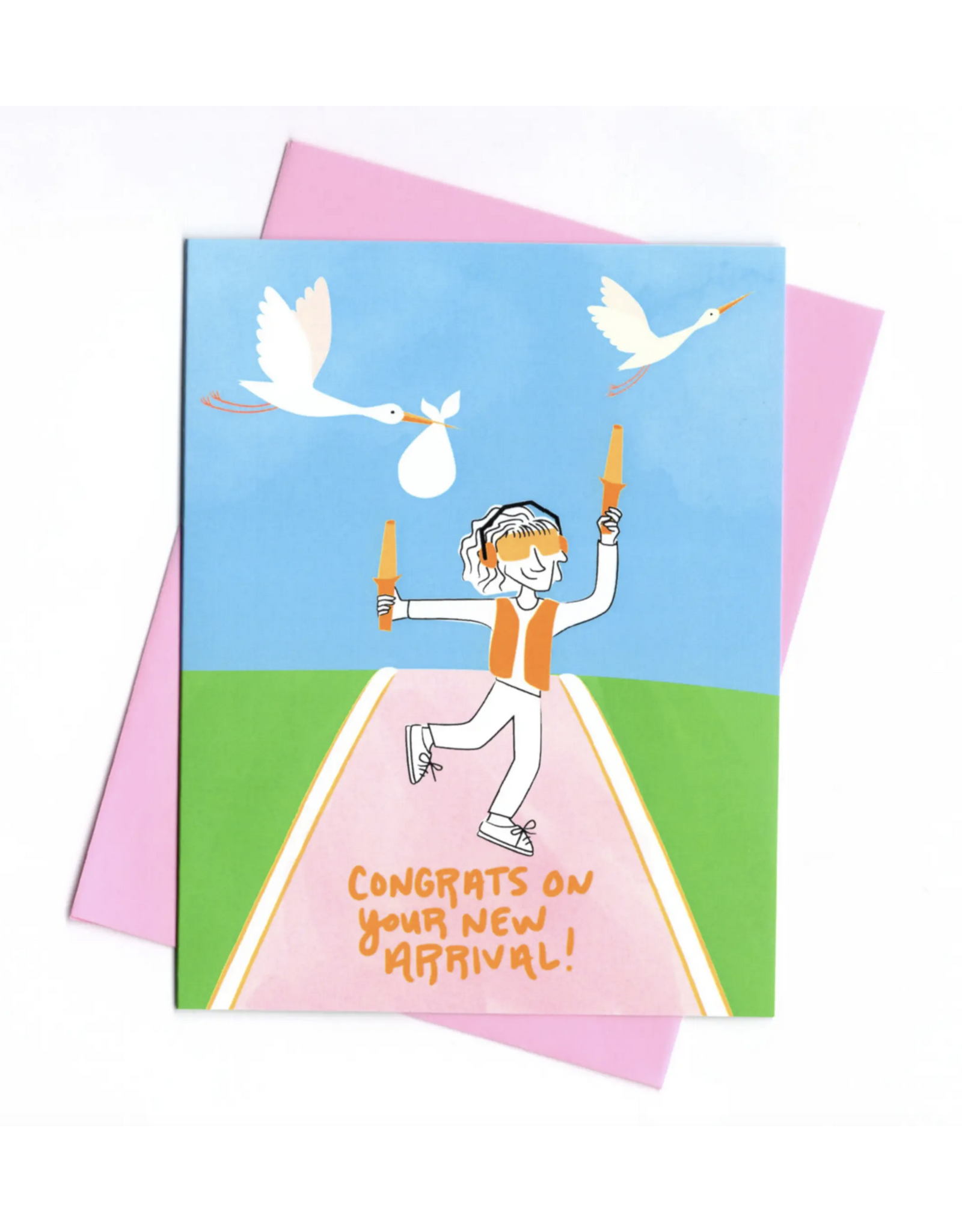 Congrats On Your New Arrival! Greeting Card