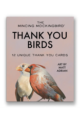 Thank You Birds Box Card Set of 12