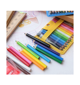 Mini Colored Pencils Pouch