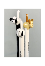Dog Tail Clicky Gel Pen (Assorted)