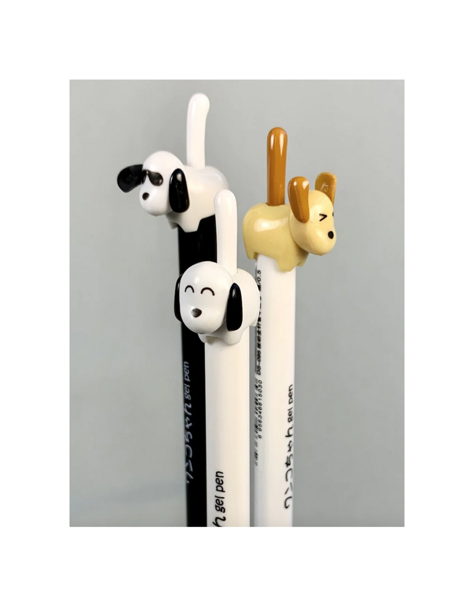 Dog Tail Clicky Gel Pen (Assorted)