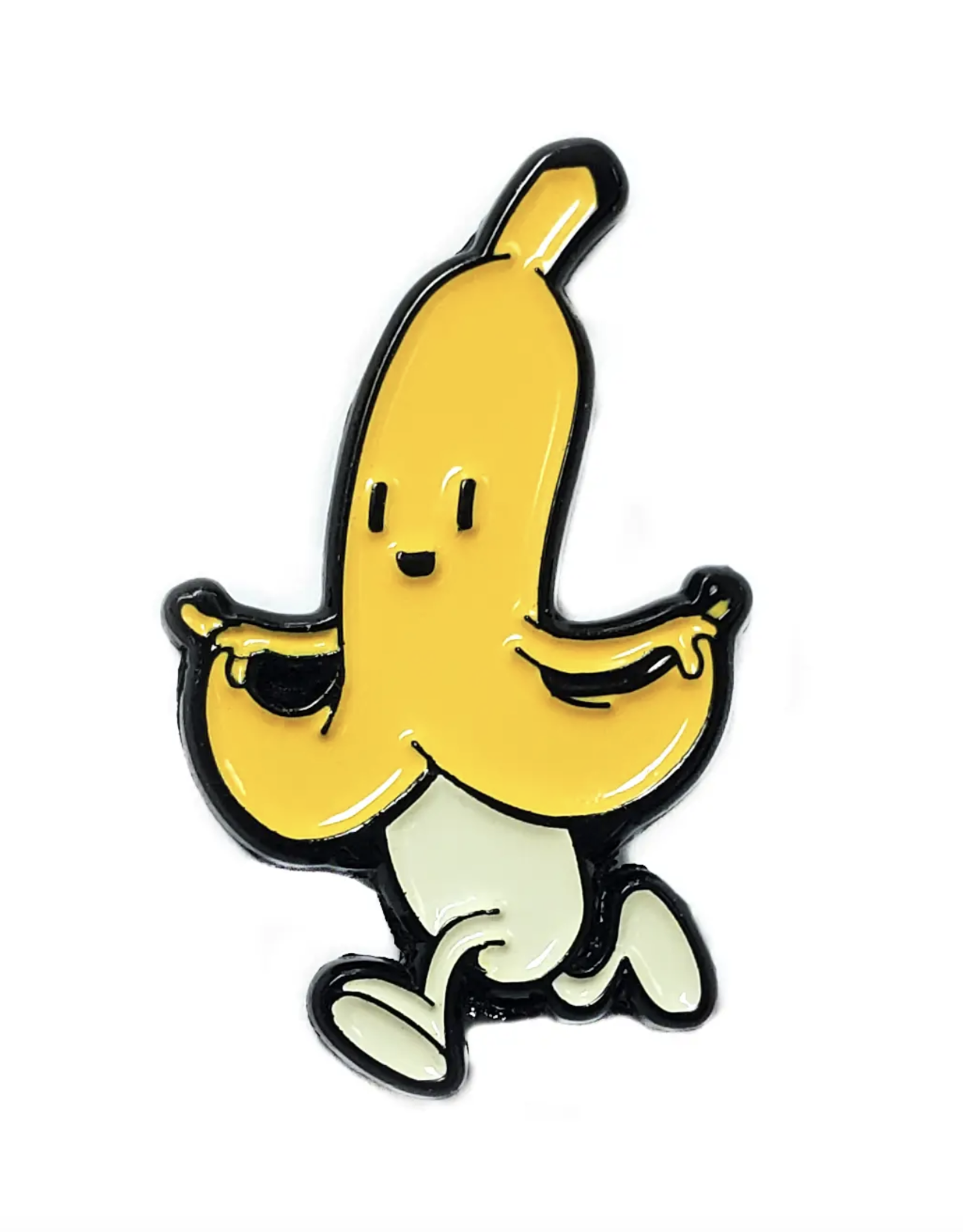 Running Banana Enamel Pin