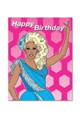 Happy Birthday Rupaul Greeting Card