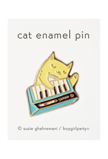 New Wave Funk Cat Pin