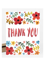 Thank You Floral Greeting Card