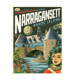 Strange Worlds of When! Print - Narragansett Towers