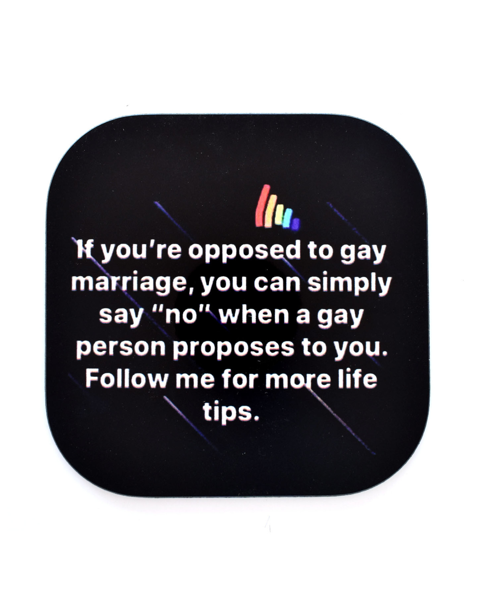 Gay Marriage Coaster